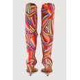 thumbnail image 5 of Women's Open Toe Thong Knee High Heels, 5 of 5