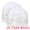 White, variant on Unique Bargains 2 Pack Nylon Mesh Laundry Bags with Drawstring Closure for Socks White 15.7"x19.7"