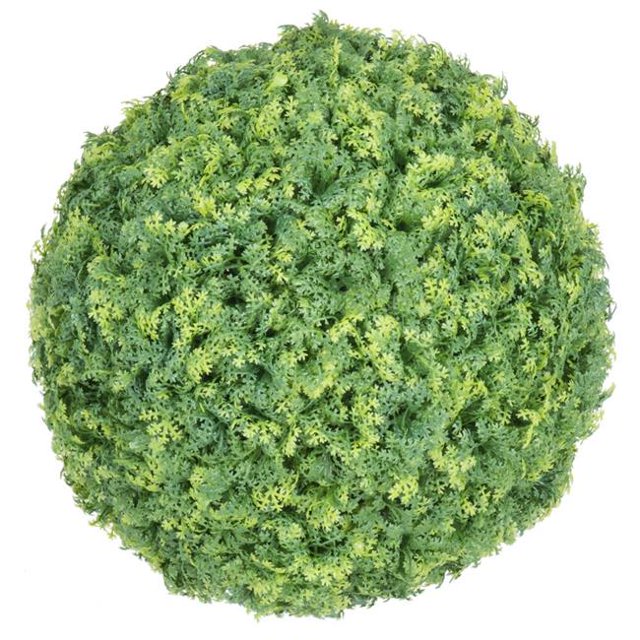 Vickerman FI181402 9 in. Green Mini Leaf Ball with UV Protected