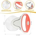 thumbnail image 2 of Pizza Cutter Wheel - Sharp Blade Pizza Slicer and Ergonomic Detachable Handle, Stainless Steel Pizza Wheel & Dishwasher Safe, 2 of 4
