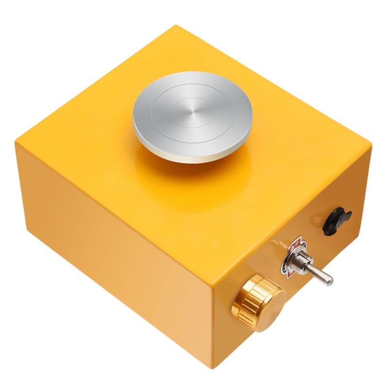 Mini Turntable Gold Ceramic Wheel Electric Ceramic Turbine Clay Tools Do - You Use Trays For Ceramic Working Drops ,Wide Ranging Usage
