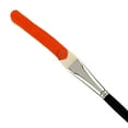 thumbnail image 3 of Creative Mark Pro Stroke Premium White Chungking Hog Bristle Artist Paint Brush - Filbert # 10 - Natural Bristle Brush w/ Great Control Suitable for Oils, Watercolors, Acrylics, Alkyds, Caseins, 3 of 7