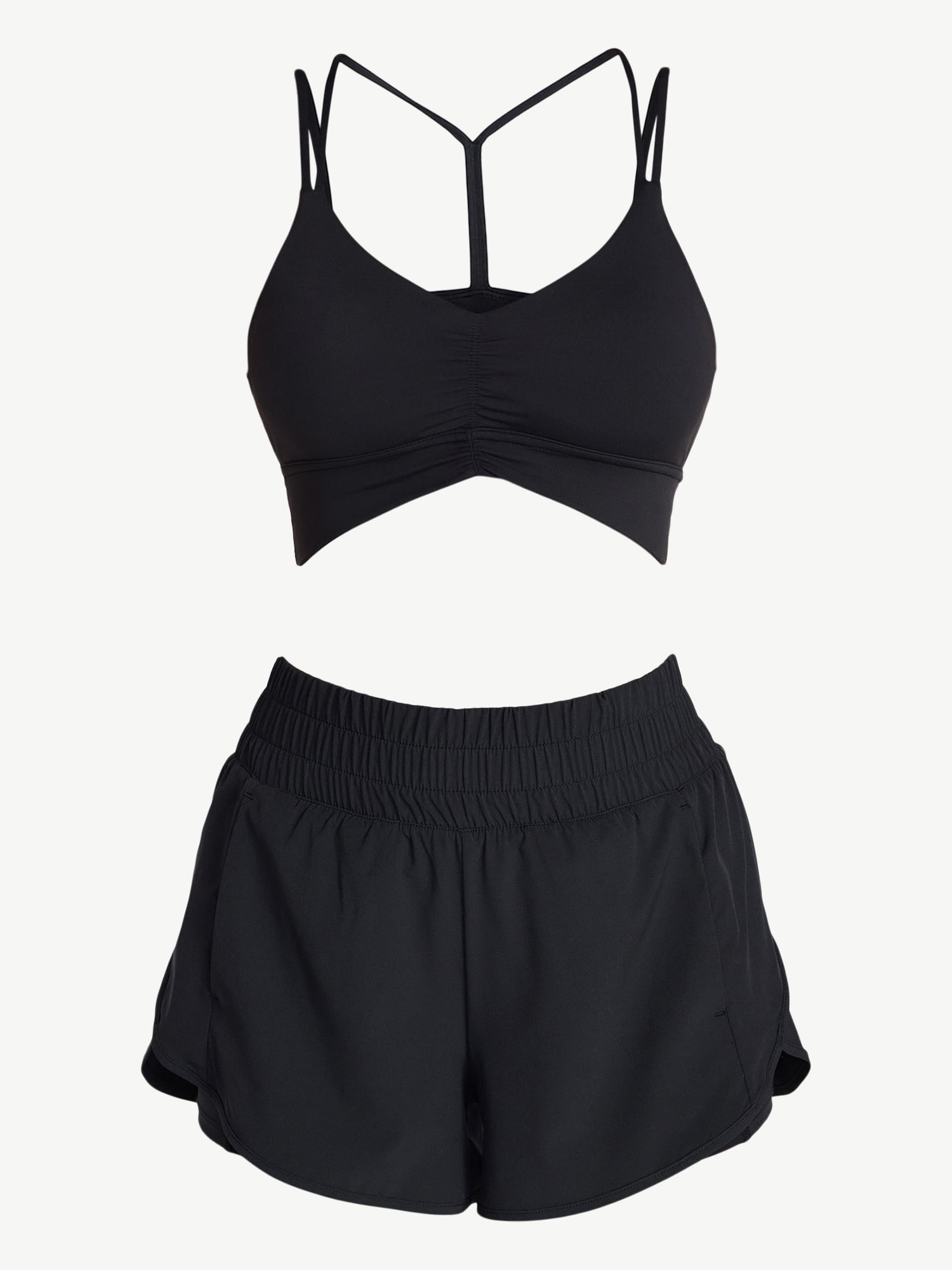 Avia Women's Cinched Front Sports Bra, Sizes XS - XXXL