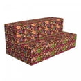 thumbnail image 1 of Groovy Foldable Mattress, Hippie Paisley Leaves, 78.7" x 47.2", Multicolor, by Ambesonne, 1 of 6