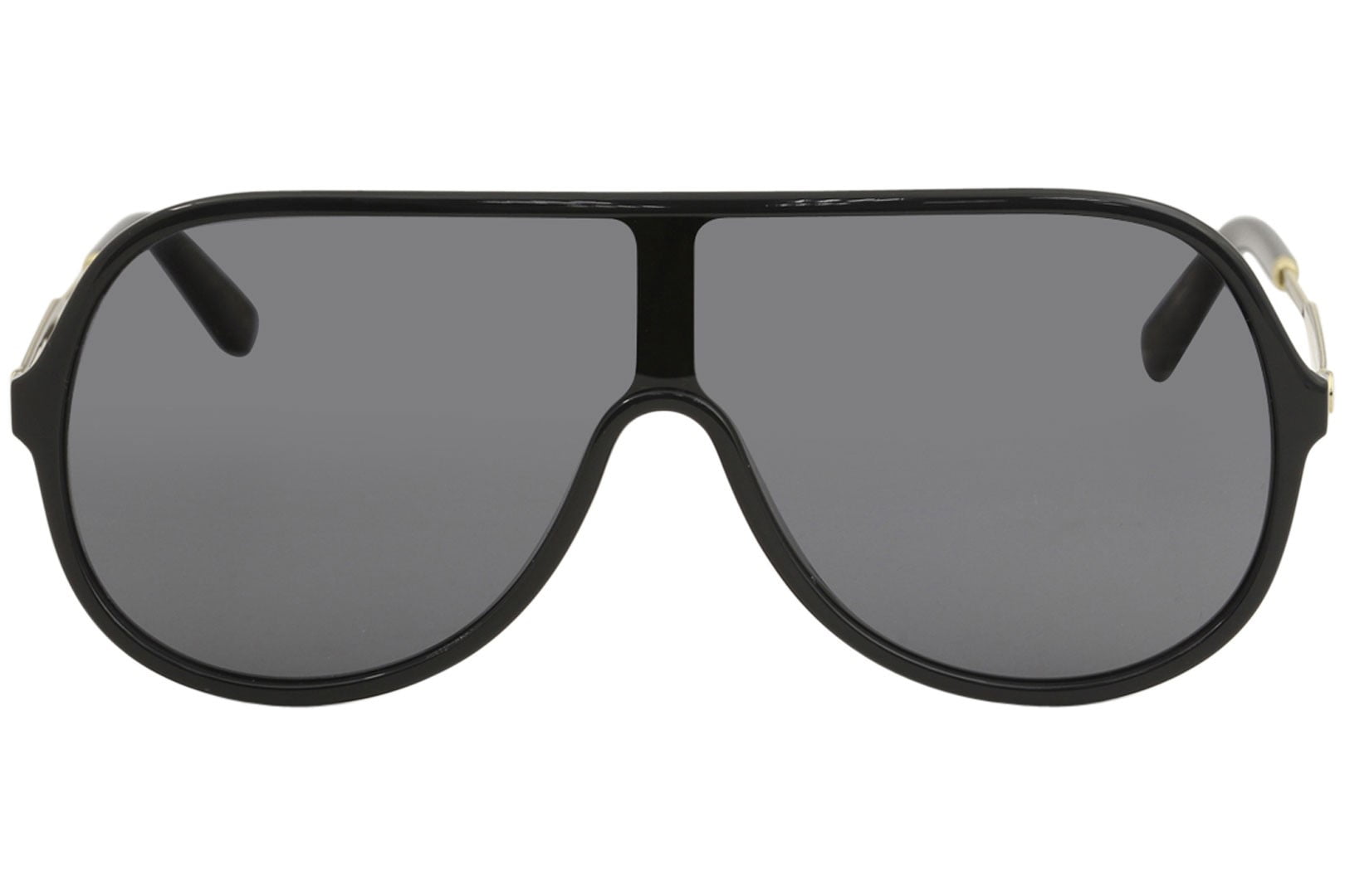 sammenholdt Konvertere Smadre Gucci GG0199S-001 Black Shield Sunglasses - Walmart.com