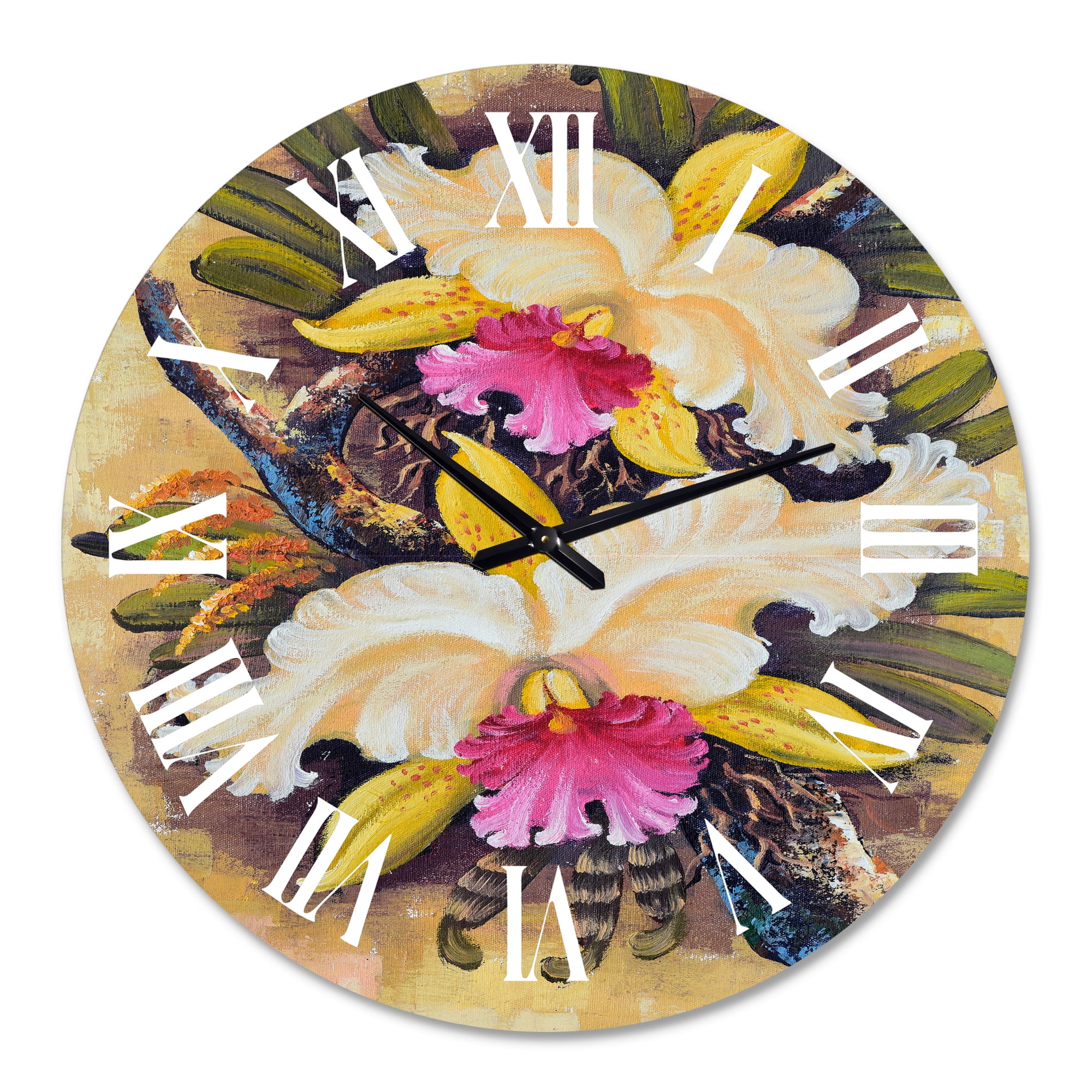 Designart 1 in Quartz Traditional Wall Clock