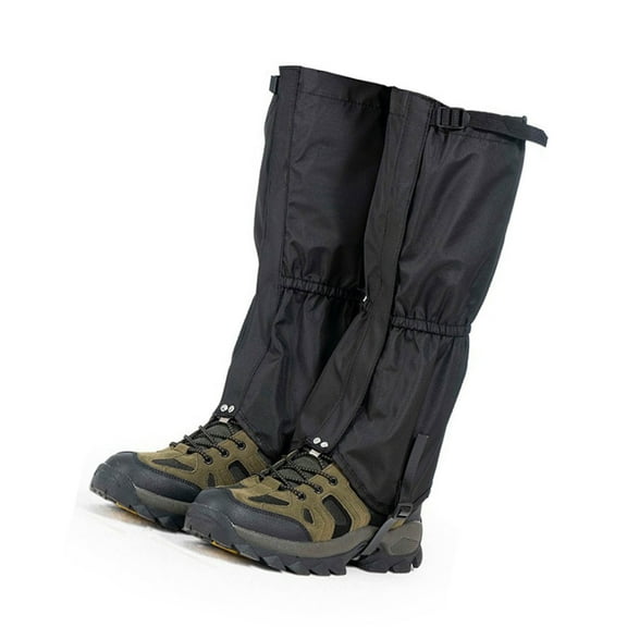 Adjustable Snow Boot Gaiters Waterproof Hiking Leg Gaiters Outdoor Shoe Gaiters for Men Women Leg Warmer Shoes Cover