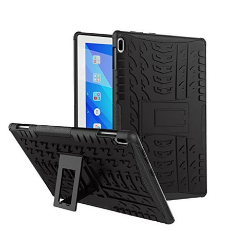 Windrew Lenovo Tab 4 10 inch Case, Hybrid Heavy Duty Armor Cover Protection Shock Proof [Built-In Kickstand] Cover Skin Case For Lenovo Tab 4 10 inch TB-X304 F/L/X 