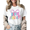 White, variant on Happy Easter Coquette Bow Graphic Tees Womans Tshirt Shirts Black White S-5XL Tops