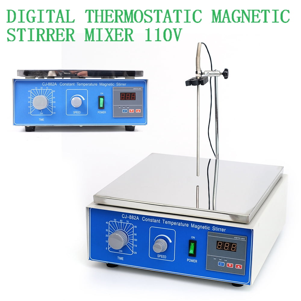 Dwellnix Thermostatic Magnetic Stirrer Hot Plate CJ 882A Digital Heating Lab Mixer 10L
