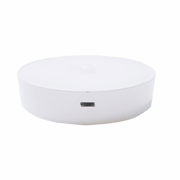 Wosthever Sensor de luces nocturnas inalámbricas LED para pared, 3 modos, linterna USB, lámpara de decoración para el hogar, para dormitorio, Iluminación y accesorios Luz calida