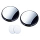 thumbnail image 4 of 2x Espejo retrovisor para coche, accesorios exteriores, espejo retrovisor auxiliar redondo transparente Negro, 4 of 7