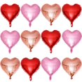 thumbnail image 1 of Globos LHOAVWE en forma de corazón de 18 pulgadas, paquete de 12 para San Valentín, 1 of 7