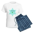 thumbnail image 5 of CafePress - Irish Jew Women's Light Pajamas - Women's Short Sleeve Print T-Shirt and Pants Light Cotton Pajama Set, 5 of 7