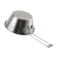 thumbnail image 4 of Stainless Steel Foldable Camping Tableware, Hiking, Travel, Picnic, Cooking Tool, Dish Sierra Cup, 12cm, 300ml, 500ml, 304 (12cm Folding Handle), 4 of 7