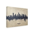 thumbnail image 2 of Michael Tompsett 'Houston Texas Skyline Concrete' Canvas Art, 2 of 3