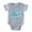 Heather Gray, variant on CafePress - Whale 1St Birthday - Cute Infant Baby Football Bodysuit