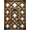 Gold, Pattern 7, variant on ODIKA 4' x 6' Machine Washable Non-Slip Area Rug, oriental geometric High Traffic Rug, Beige, 1254775
