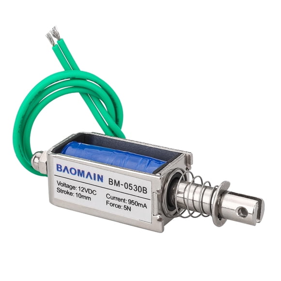 Electroimán Solenoide Baomain BM-0530B DC 12V 5N 10mm