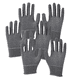 thumbnail image 1 of 3 pares de guantes de trabajo multiusos con un poco de palma, guantes de trabajo a juego con colores para plantar en el jardín, 1 of 5