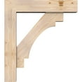 thumbnail image 3 of Ekena Millwork 7 1/2"W x 34"D x 38"H Merced Block Smooth Bracket w/ Offset Brace, Douglas Fir, 3 of 25
