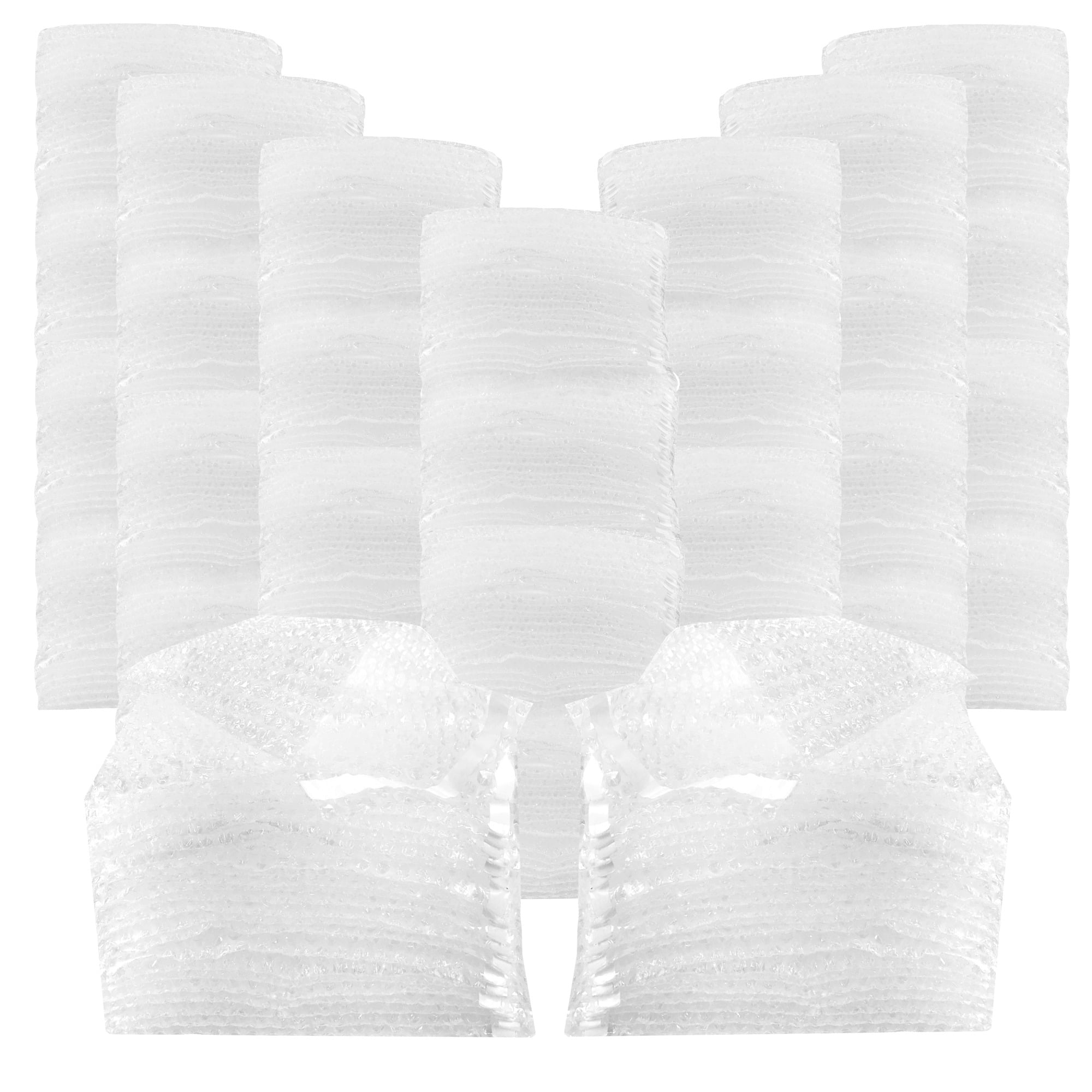 UOFFICE Clear Bubble Pouches, Self-Adhesive, 750 Count, 4" x 5.5", 1 pack
