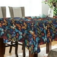 thumbnail image 3 of JSTEL Various Colorful Butterfly Table Cloth Square 54 x 54 Inch Tablecloth Anti Wrinkle Table Cover for Dining Kitchen Parties, 3 of 6