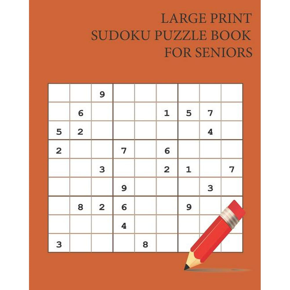 large print sudoku puzzle books for seniors 16 games for sudoku
