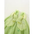 thumbnail image 5 of Lnzyyephy Toddler Baby Girl Summer Tulle Dress, Sleeveless 3D Butterfly Wing Sleeveless A-Line Beach Wedding Party Dress, 5 of 9