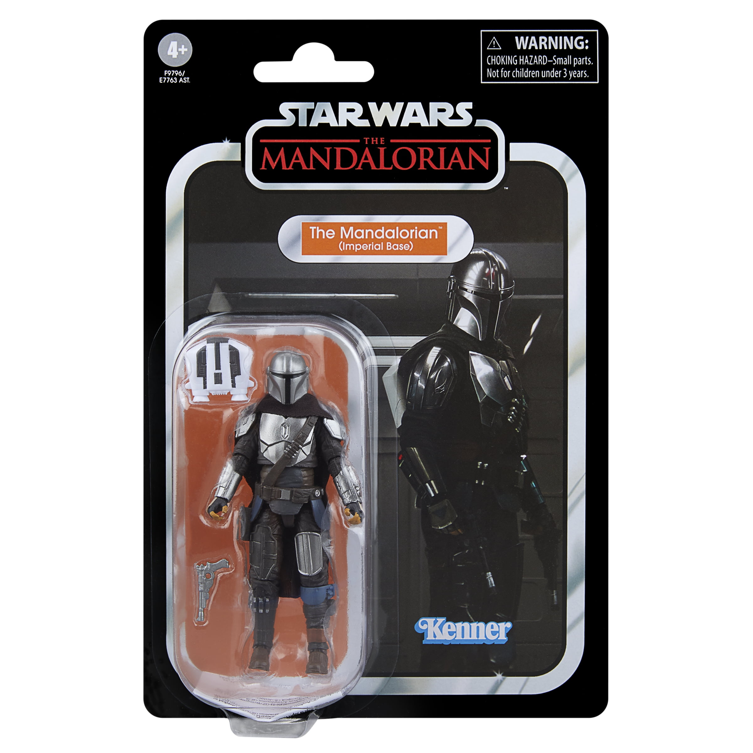 Star Wars the Vintage Collection the Mandalorian (Imperial Base) Action Figure (3.75”)