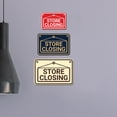 thumbnail image 2 of Signs ByLITA Classic Framed Store Closing Sign (Navy Blue / White) - Large, 2 of 6