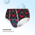 Boys Underwear Artistic Chicken Red Comtfy Cotton Teens Boys Panties