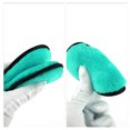 thumbnail image 4 of Unique Bargains 1 Pc Heart-shaped Facial Sponges 3.94"x3.15" Green, 4 of 6