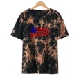 thumbnail image 1 of Lilgiuy Women's Loose Tops Fashion Printed Blouse Round Neck Short Sleeve T-shirt, 1 of 4