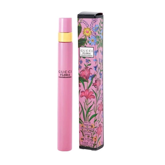 Gucci Flora Gorgeous Gardenia 0.33 oz EDP purse spray womens perfume 10ml NIB