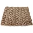 thumbnail image 1 of Cojín Cuadrado De Suave Funda De Almohada De Cojines Lavable Sólido De Secado café, 1 of 7