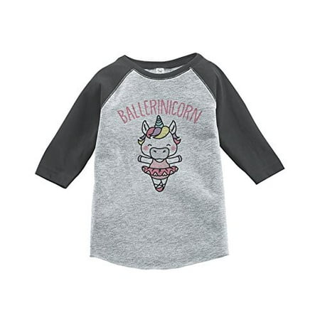 

7 ate 9 Apparel Kids Ballerina Unicorn Grey