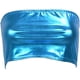 thumbnail image 1 of Brasier bandeau Rave con top de tubo corto sin tirantes metálico brillante para mujer, 1 of 2