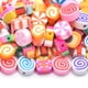 thumbnail image 1 of 30pcs 10mm Heart Shape Beads Fruit Polymer Clay Beads Spacer Loose Beads for Jewelry Making DIY Handmade Bracelet, 1 of 5