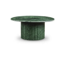 Meridian Furniture Genoa Marble Coffee Table, Green