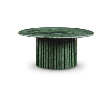 Meridian Furniture Genoa Marble Coffee Table, Green