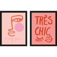 thumbnail image 1 of Grace Digital Magiqueface / Très Chic Ensemble d'Imprimés Encadrés Roses (Lot de 2), 1 of 3