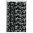 thumbnail image 2 of WWS-TOPS Notepads Designer Steno, 6" x 9", Gregg Ruled, Black and White Fashion Covers, Smooth Writing Paper, Durable Chipboard Backer, Coil-Lock Binding for Desktop Safety, 6-Pack, 2 of 4
