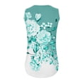 thumbnail image 5 of Puntoco Camisetas básicas sin mangas para mujer Camisetas sin mangas para mujer Camisetas básicas informales holgadas con cuello en V para verano, 5 of 5
