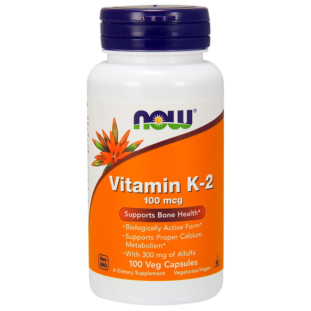 Now Foods Now Vitamin K-2, 100 ea