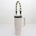 thumbnail image 4 of Water Bottle Handle Strap Knitting Daisy Compatible with Stanley Most 8-40oz Cup Accessories Black, 4 of 6