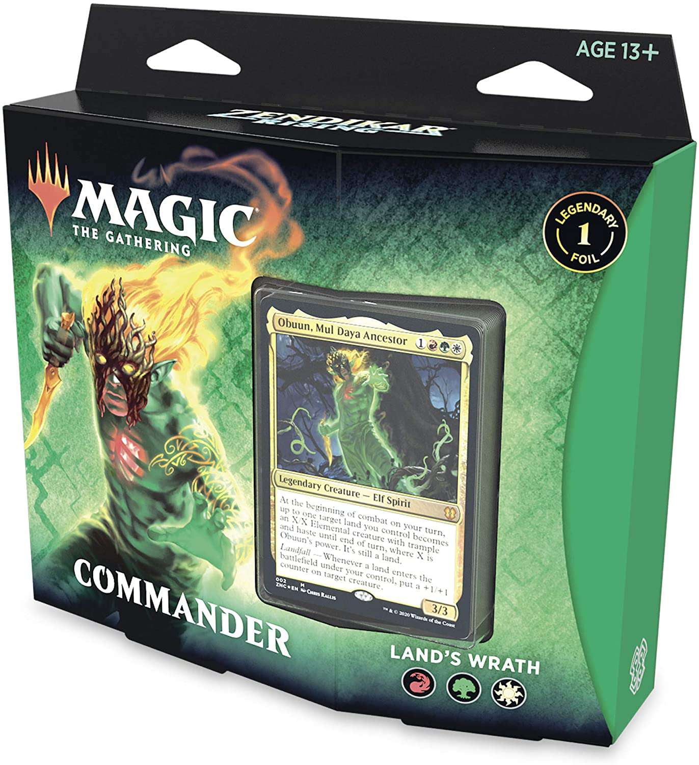Magic the Gathering MtG Zendikar Rising Commander Ruthless Regiment Deck
