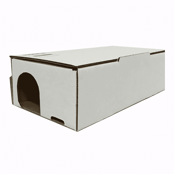 TrapRite Rat Snap-Trap Station - 25 Cardboard Stations by Anstar Products