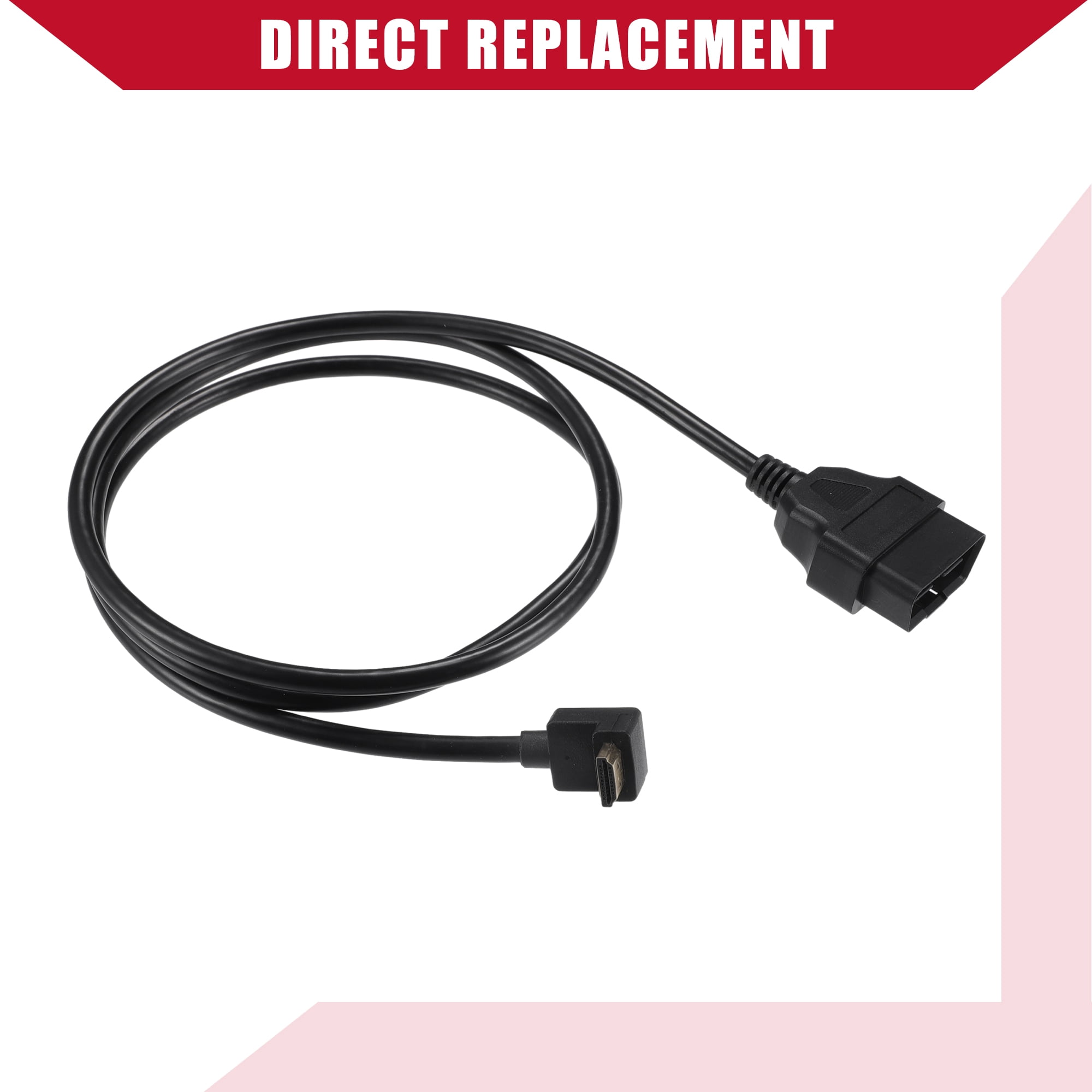 Unique Bargains X4 OBD2 Cable for Xcalibrator X4 Model Tuner Scanner Durable Plastic