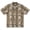 Coconut, variant on Monterey Club Men's 100% Rayon Print Camp shirt Golf Polo Shirt #3857